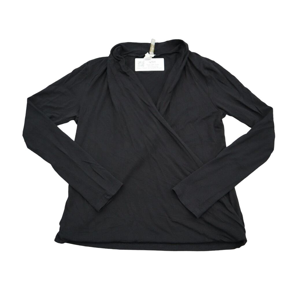 Best Cody Shirt Womens S Black Long Sleeve V Neck Pullover Casual Blouse